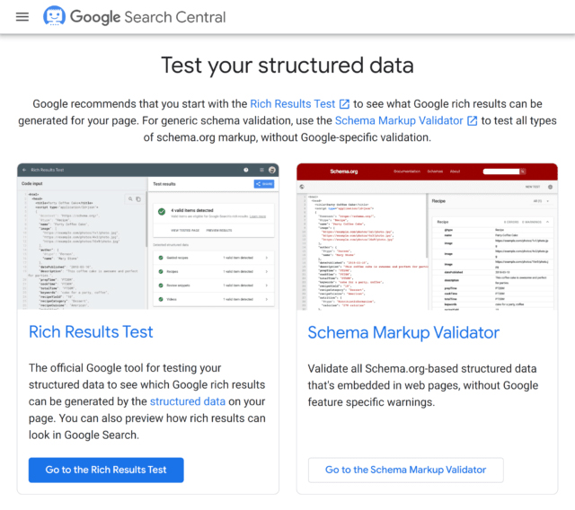 google-structured-data